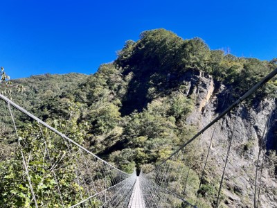 白石吊橋 （照片由林業保育署新竹分署提供）